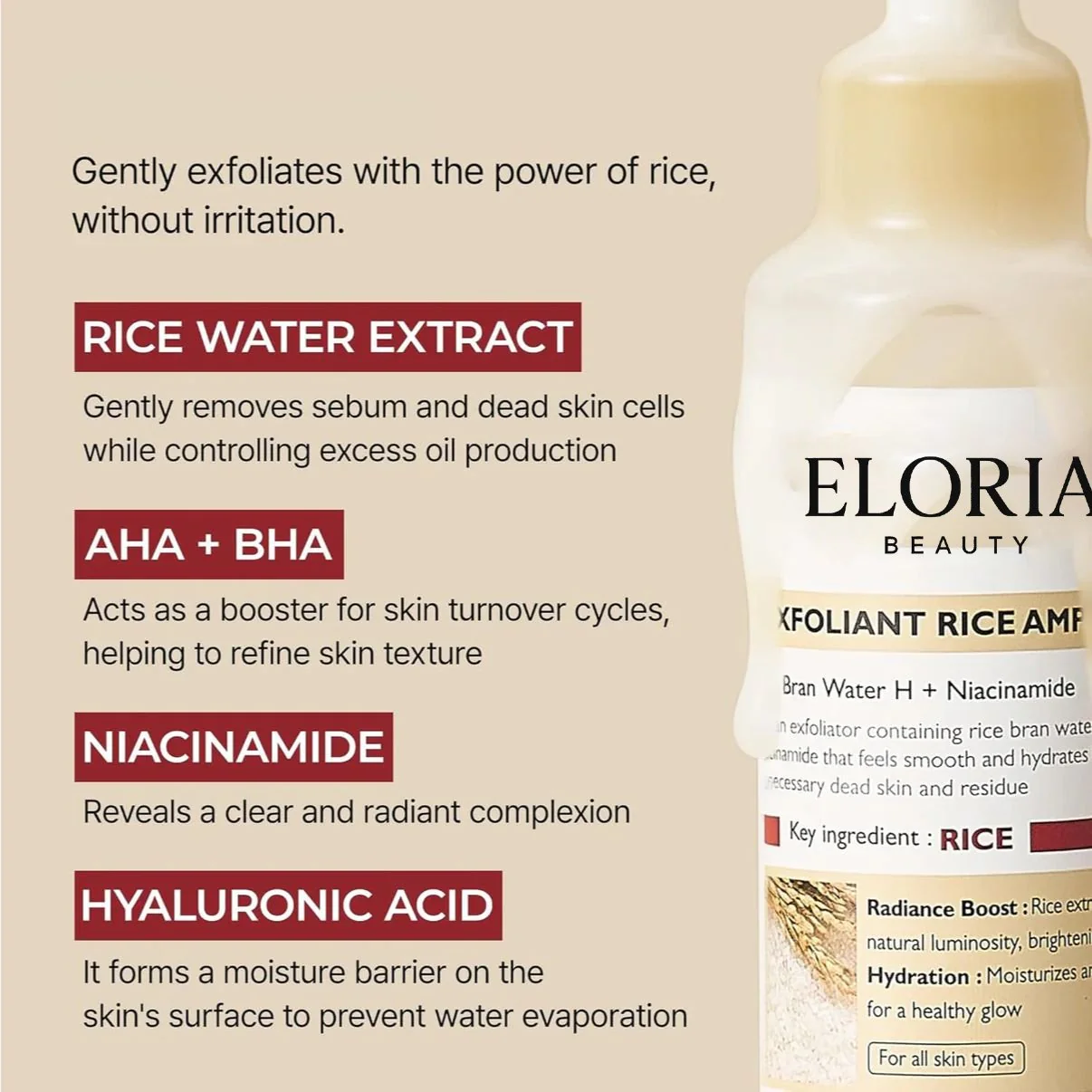 Eloria Sérum Ampolla de Arroz Peel™ - Image 6