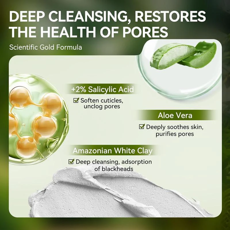 Skincare Deep Cleansing Nose Plant Pore Strips - 60pcs - Image 4